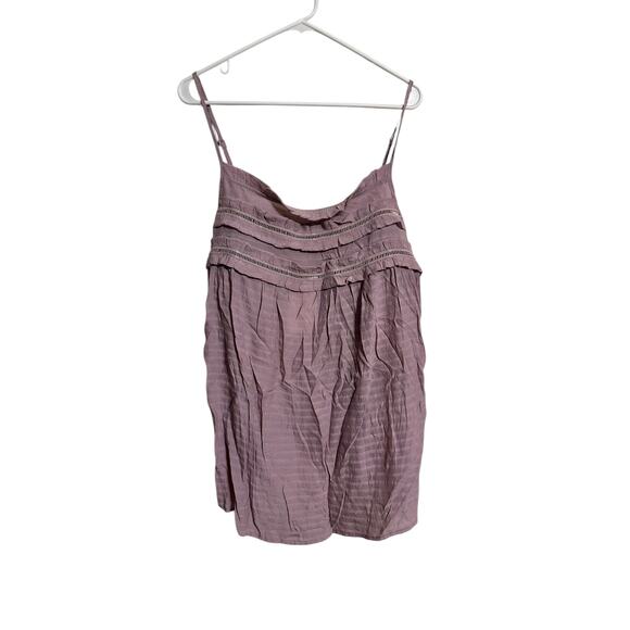 Bloomchic Pink Tank Top Size 22-24 Ruffles Lightweight NWT - Picture 1 of 7